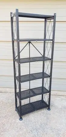 6-Tier Origami Foldable Bookshelf
