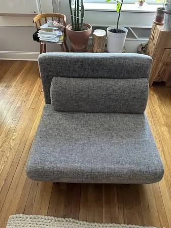 Living room seats/ guest bed