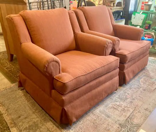 Cozy Cinnamon Arm Chair (Two Available)