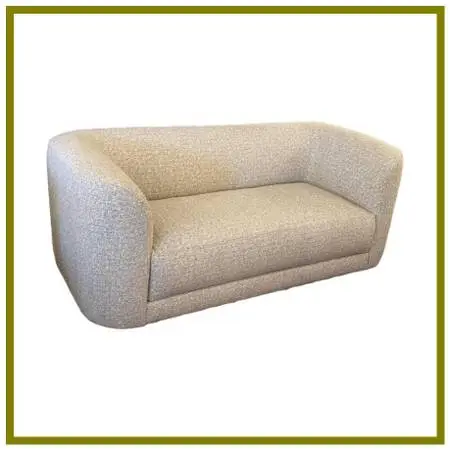 Crate & Barrel Contour Collection Apartment Sofa, Oat
