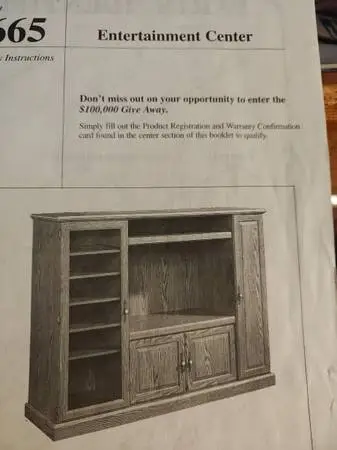 Entertainment Center Cabinet