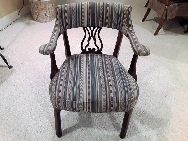 CHAIR BARGELLO Side Chair VINTAGE UNUSUAL !