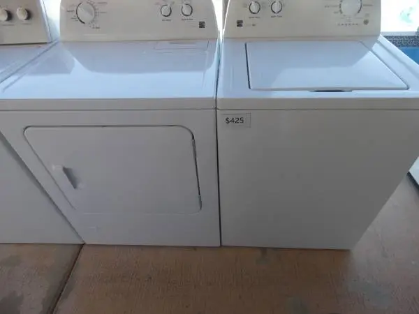 KENMORE (he) WASHER/GAS DRYER 90 day warranty some delivery