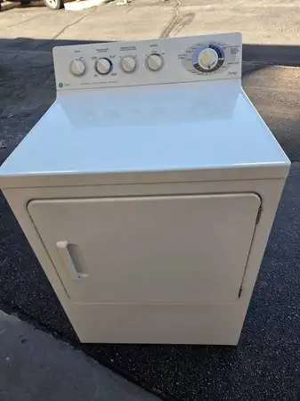 GE gas dryer bisque refurbished