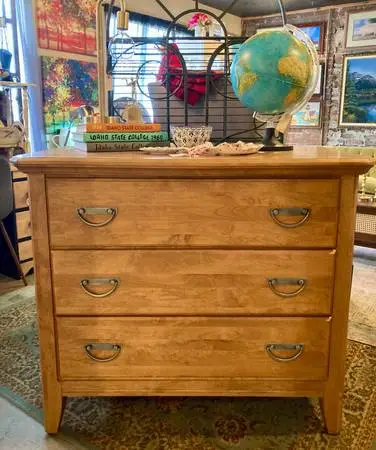 Large Solid Wood Dresser