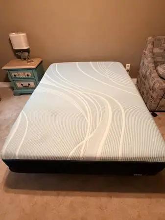 Tempur-pedic mattress with ergo base