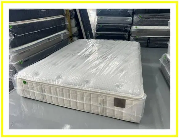 Queen Size King Koil Natural Collection Orchid Mattress & Box Bed