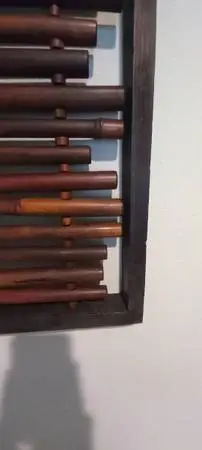Bamboo decorative panels