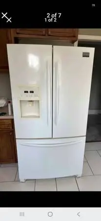 Frigidaire refrigerator sold as is in good condition needs freon to work again