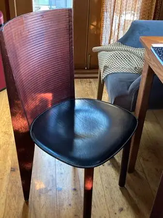 1980s Vintage Postmodern Italian Calligaris Dining Chairs