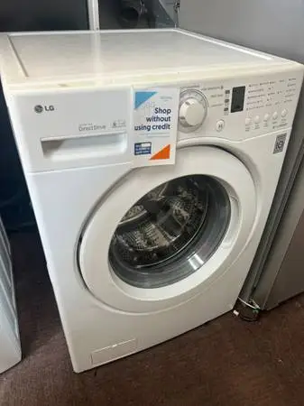 LG Digital Washing Machine White Finish
