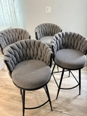 Modern Woven Counter/Bar Stools (New)