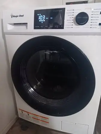 Front loader washer and dryer set