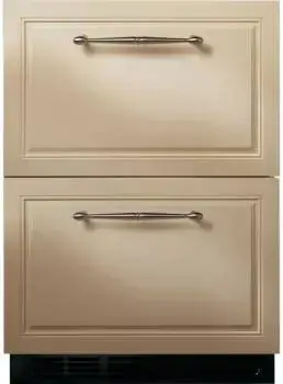 MONOGRAM 24 PANEL READY DOUBLE DRAWER FRIDGE (OUT OF BOX)