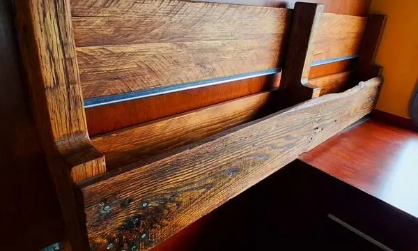 Custom Oak Wine Rack