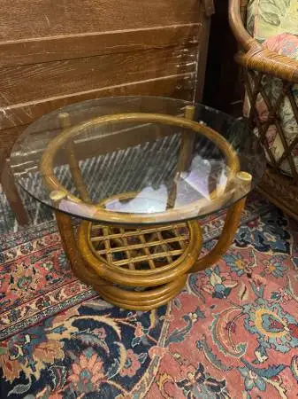 Bench Craft Rattan Side Table