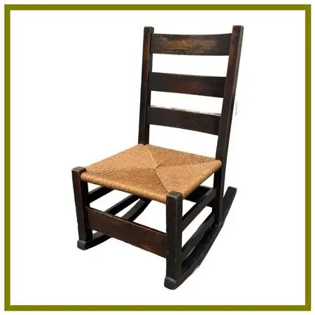 Gustav Stickley Model No. 305 Sewing Rocker