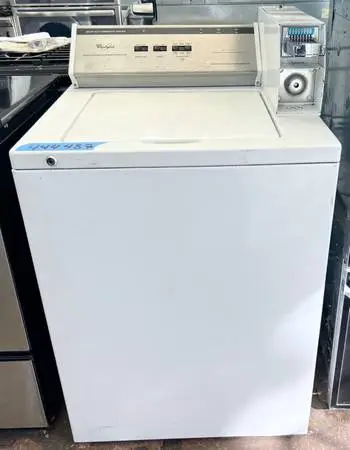 Whirlpool Commercial Coin Operated Washer Machine Top Load Heavy Duty