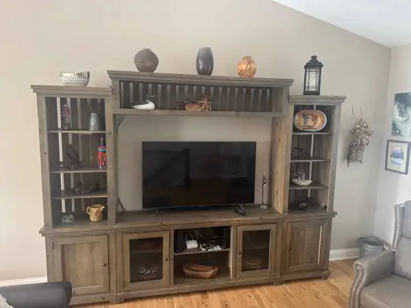 Entertainment Center with Bookshelves!!!
