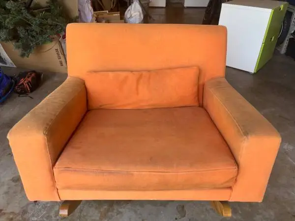 Extra wide rocking chair for toddlers and adults