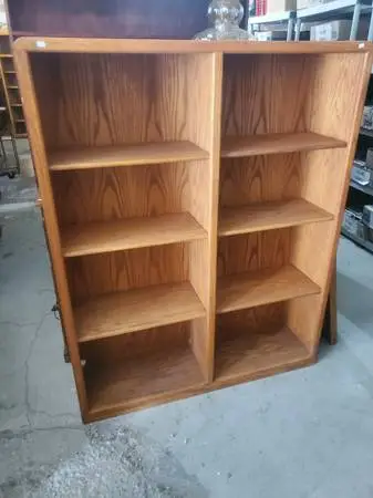 Wide bookshelf