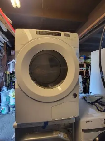 Brand--New 240v electric whirlpool ventless dryer stackable