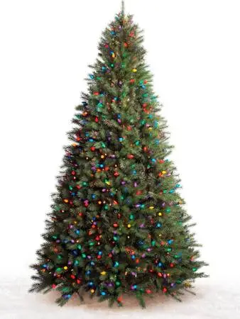 CHRISTMAS TREE PANEL PINE PRO SHAPE  RETRO STYLE