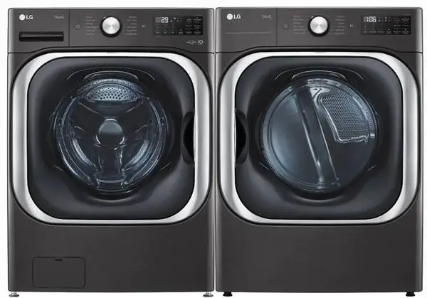 LG 29”Turbo Washer and ELECTRIC Smart 9.0 Cu. Ft.TurboSteam Dryer New.