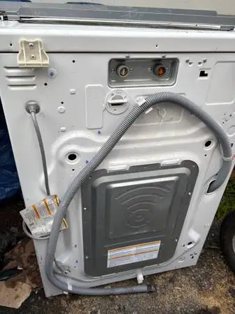 Washer and dryer
