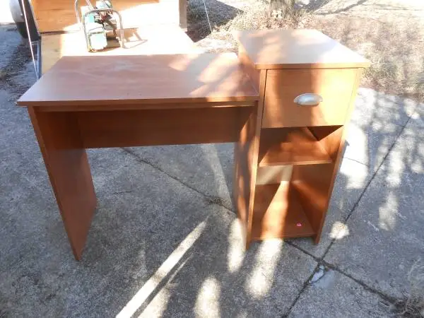 DESK SMALL USED 43 LONG