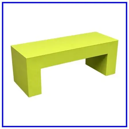 New Lella & Massimo Vignelli For Heller Vignelli Bench, Outdoor