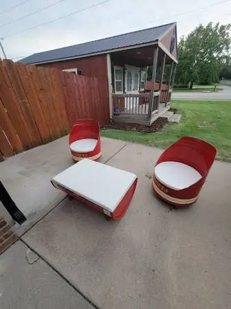 Kansas City Chiefs Barrel Seating