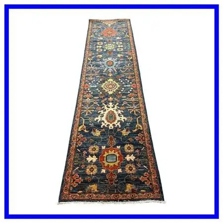 2ft 8in × 12ft 3in Solo Rugs Serapi Hand-knotted Wool Runner