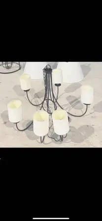 6 light chandalier