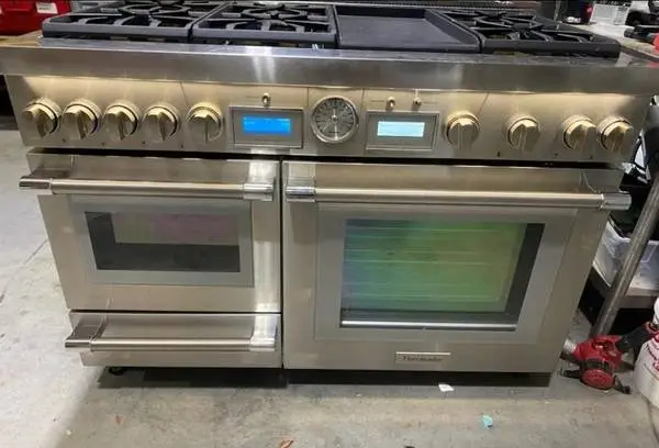 Thermador 48 gas stove