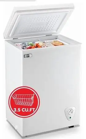 3.5 c.f Chest Freezer white