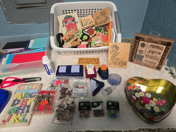 Tons of Scrapbook Supplies