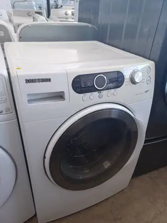 Samsung White Front Load Electric Washer