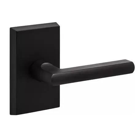 Ridgecrest Mountain Door Lever Handle with Rectangular Rosette