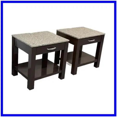 Bermanfalk Bespoke Nightstands, Pair