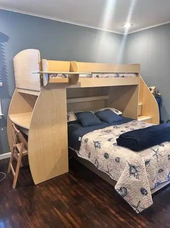 Bunk Bed High Quality Berg Furniture Made in U.S.A.