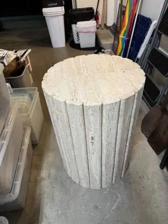Travertine Pedestals