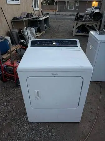 Whirlpool Cabrio White Electric 220 Plug Dryer For Sale $100 Or OBO