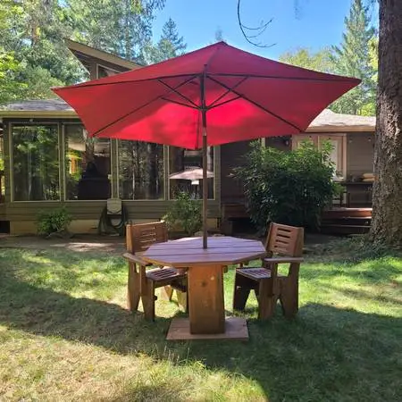 Vintage Solid Wood Bistro Set
