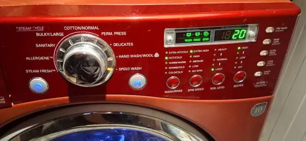 LG Large Capacity Washer Washing Machine Front Loading