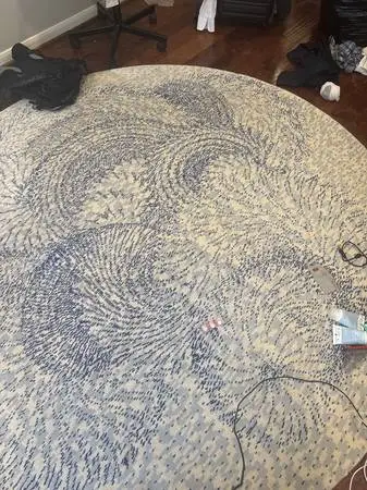 Rugs & Wooden Desk/Ladder/Night Stand