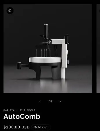 BH Autocomb WDT Espresso Tool