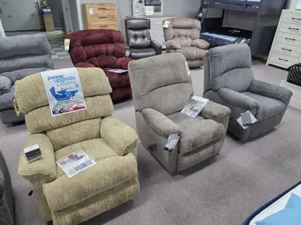 Brand new recliners take home today