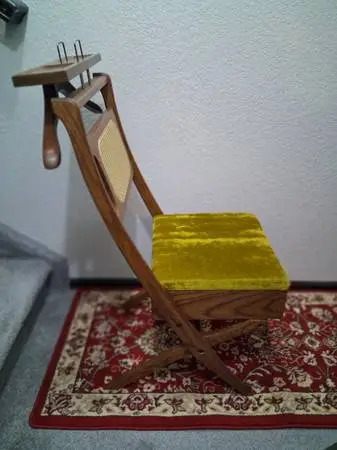 Vintage The Sewell Company 1970 Mid-Century Modern Butler Valet Chair