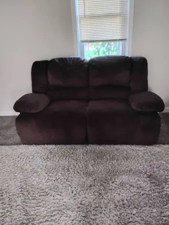 love seat and couch